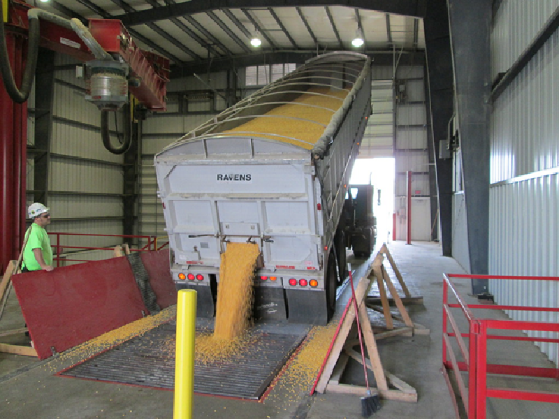 Automated Corn Truck Lifting System project
