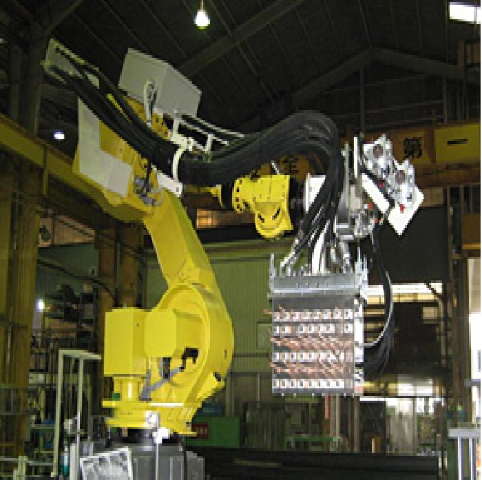 Automation of Water Spraying System for Die Casting Machine using Servo & PLC System project
