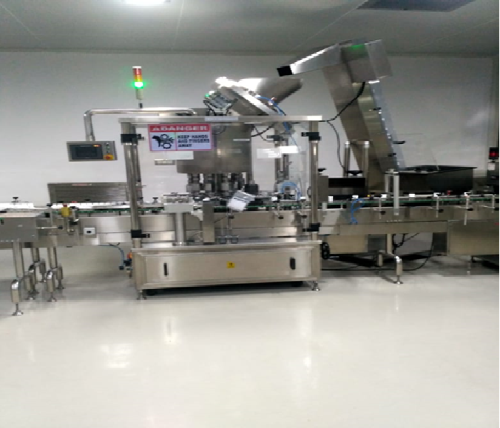 Automation of Pharma Tablets Filling and Packing System project