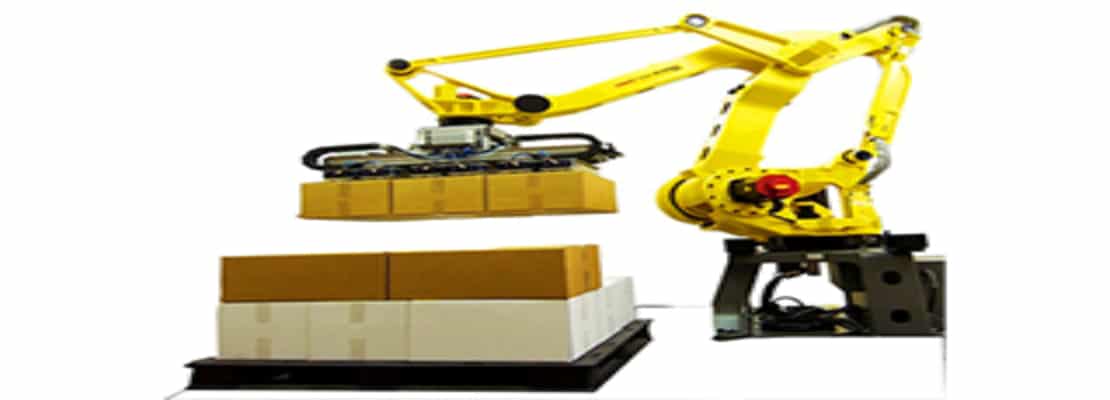 Robotic Pick & Place Strapping Machine Automation